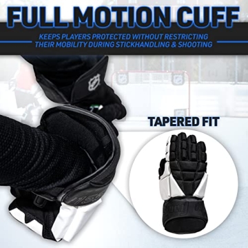 Franklin NHL Street Hockey Gloves - Lightweight and Durable