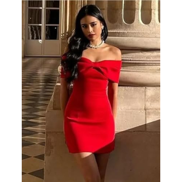 Stylish Off Shoulder Mini Dress for Effortless Elegance