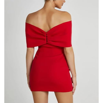 Stylish Off Shoulder Mini Dress for Effortless Elegance