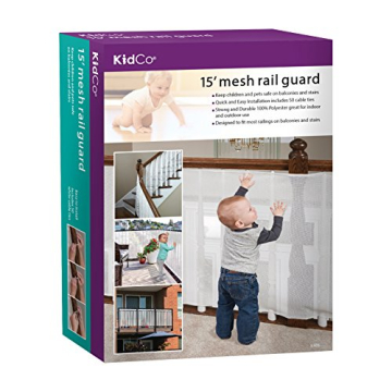 KidCo S305 Mesh Rail Guard 15'' - Ultimate Child & Pet Safety Solution