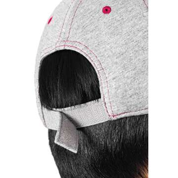 Disney Mens Cotton Mickey Mouse Dad Fan Baseball Cap, Grey