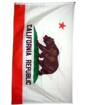 New 2x3 Californian Flag US USA State California Flags