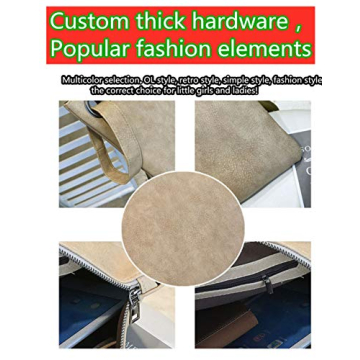 Vegan Leather Clutch Bag - Stylish and Spacious Design