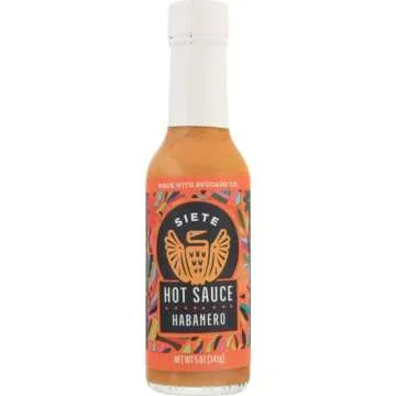 Siete Habanero Hot Sauce - Gluten Free & Vegan