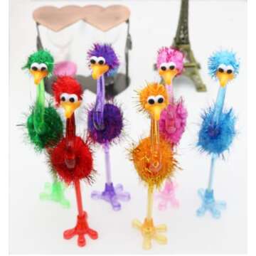 BAIVYLE 12 Pack Cute Flamingo Pens Bulk Fun Toys - Fun Cool School Supplies for Girls | Perfect Back...