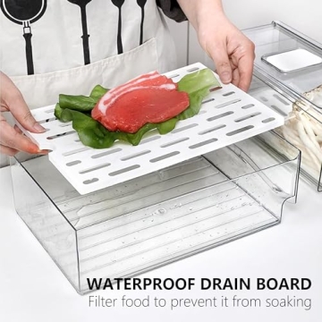 Bealy Stackable Fruit Storage Containers - BPA-Free and Versatile