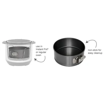 Instant Pot Springform Pan 7.5-Inch Non-Stick Gray