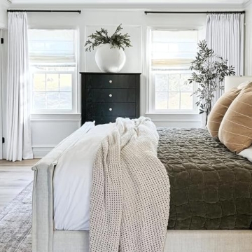 Elegant Faux Linen Blackout Curtains for Home Decor