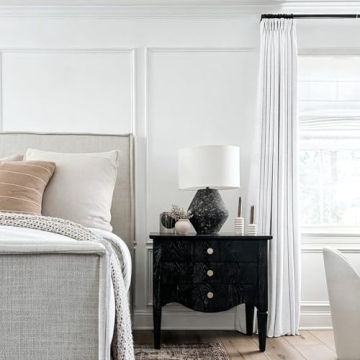 Elegant Faux Linen Blackout Curtains for Home Decor