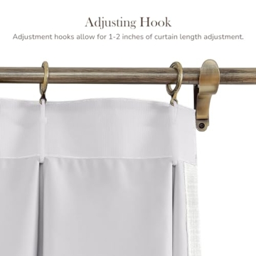 Elegant Faux Linen Blackout Curtains for Home Decor