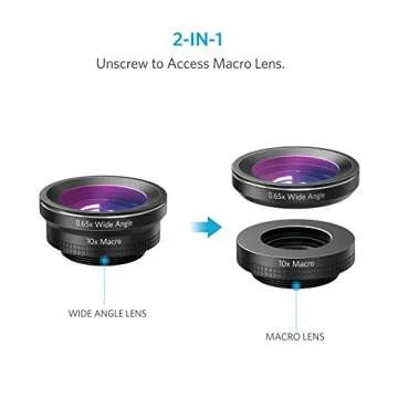 Anker Phone Camera Lens Kit for Stunning Smartphone Photos