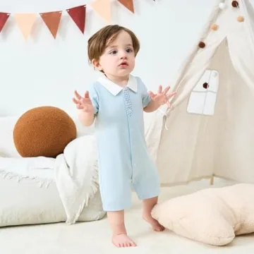 Pureborn Baby Boy Romper 12-18 Months Soft Cotton
