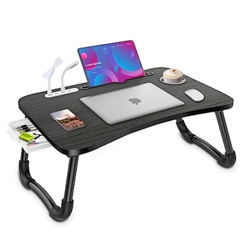 Zapuno Laptop Lap Desk for Bed - Foldable Multi-Functionality