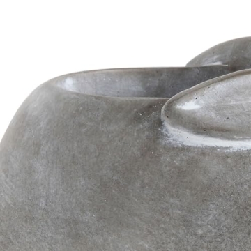 Creative Co-Op Cement Rabbit Planter for Indoor & Outdoor