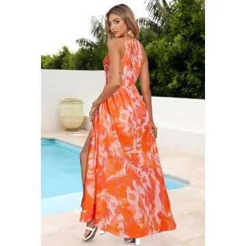 KILIG Women's Summer Maxi Dress 2025 Casual Floral Sundress