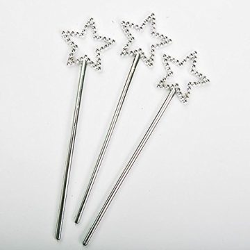 Mini Sequin Star Wands for Magical Celebrations Pack of 12