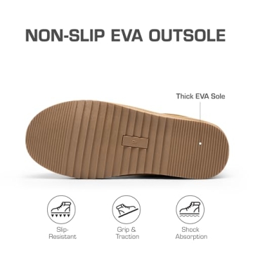 DREAM PAIRS Cozy Suede Slippers for Men - Stylish & Warm