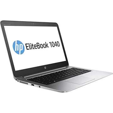 HP EliteBook 1040 G3 14" QHD Touchscreen Business Laptop - Powerful & Sleek