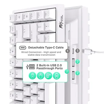 RK84 Wireless RGB Mechanical Keyboard - Compact & Customizable