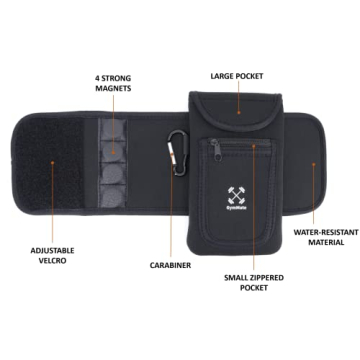 Gym Mate Magnetic Water Bottle Sleeve for Easy Access