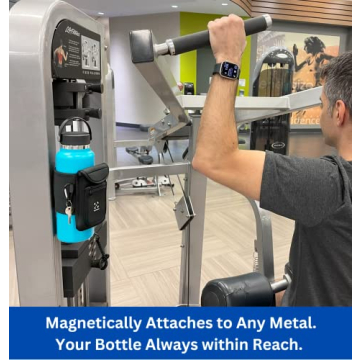 Gym Mate Magnetic Water Bottle Sleeve for Easy Access