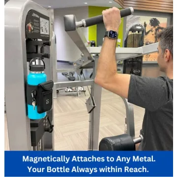 Gym Mate Magnetic Water Bottle Sleeve for Easy Access
