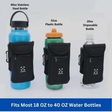 Gym Mate Magnetic Water Bottle Sleeve for Easy Access