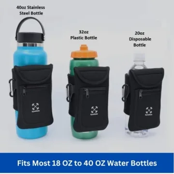 Gym Mate Magnetic Water Bottle Sleeve for Easy Access