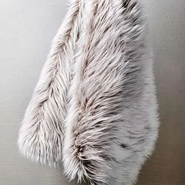 Shop Ashler Faux Sheepskin Fur Rug - Ultra Soft & Fluffy