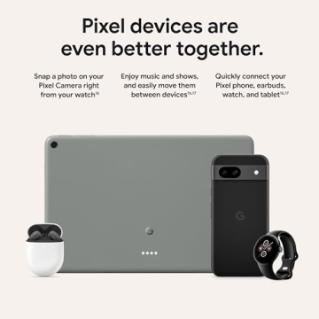 Google Pixel 8a Unlocked Android Phone with AI Camera