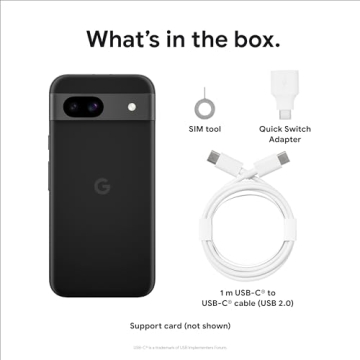 Google Pixel 8a Unlocked Android Phone with AI Camera