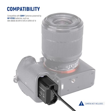 Neewer NP-FZ100 AC Power Adapter for Sony Cameras