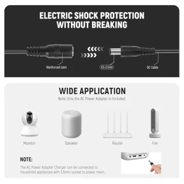 Neewer NP-FZ100 AC Power Adapter for Sony Cameras