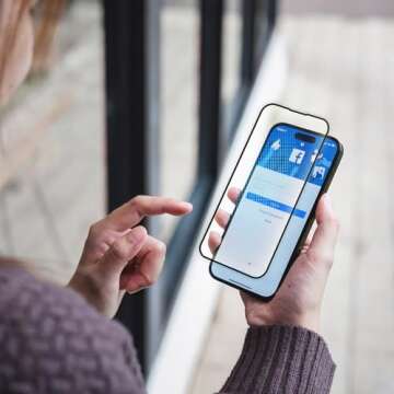 RetinaGuard Anti Blue Light Tempered Glass Screen Protector with Sliver Ion for iPhone 12 mini (5.4"), SGS and Intertek Tested, Blocks Excessive Harmful Blue Light, Reduce Eye Fatigue