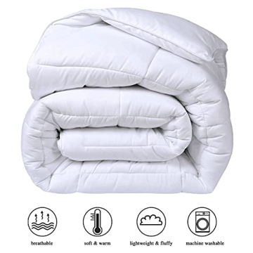 COHOME King Size Comforter - Cooling & Cozy Lightweight