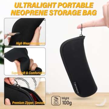 Small Pill Box for Daily Vitamins & Travel Use