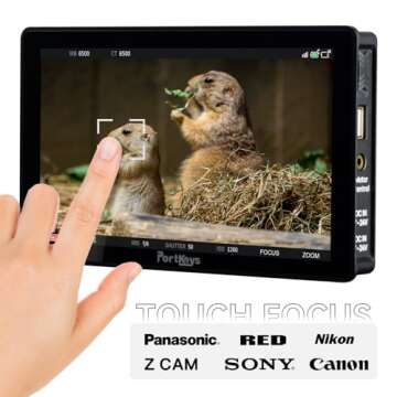 Portkeys BM7 II DS Camera Field Monitor - 7" 2200nit Wireless Control for Filmmakers