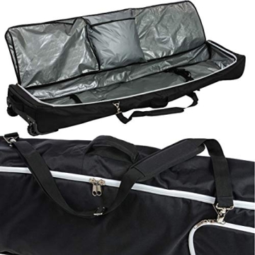 Athletico Padded Snowboard Bag With Wheels - 157 cm