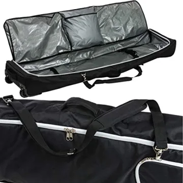 Athletico Padded Snowboard Bag With Wheels - 157 cm