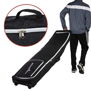 Athletico Padded Snowboard Bag With Wheels - 157 cm