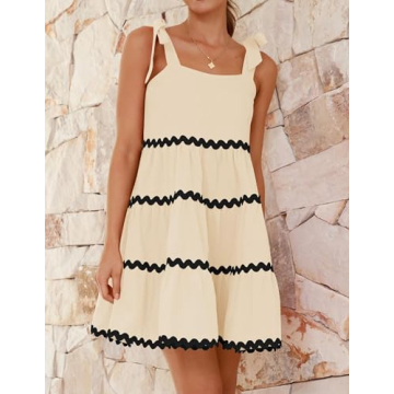 ZESICA Women's Summer Mini Dress Chic & Comfy