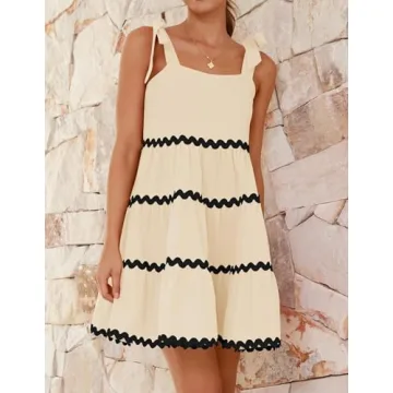 ZESICA Women's Summer Mini Dress Chic & Comfy