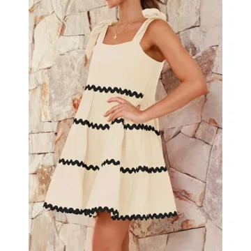 ZESICA Women's Summer Mini Dress Chic & Comfy