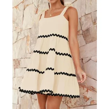 ZESICA Women's Summer Mini Dress Chic & Comfy