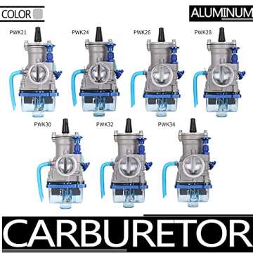 JFG RACING PWK 30mm Carburetor - Ultimate Performance for 100cc-150cc Bikes