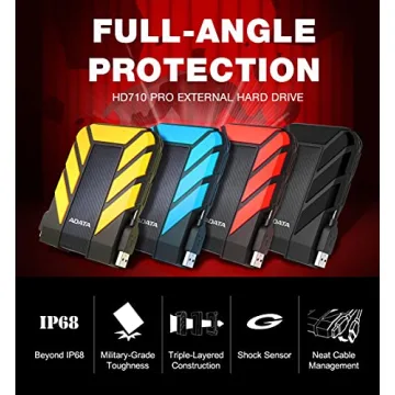 ADATA HD710MP 2TB Waterproof & Shockproof External Drive