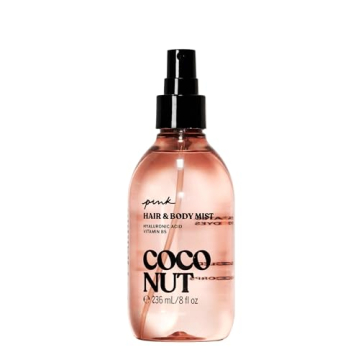 Victoria's Secret PINK Coconut Hair & Body Mist Spray - 8 oz