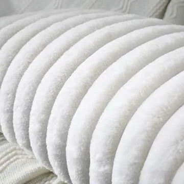 Stylish Faux Fur Lumbar Pillow Covers for Home Decor