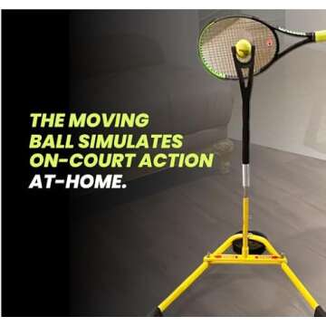 BILLIE JEAN KING'S Eye Coach Pro Tennis Simulator - Perfect Training Aid for All Players