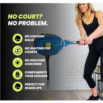 Billie Jean King's Eye Coach Tennis Simulator for All Ages